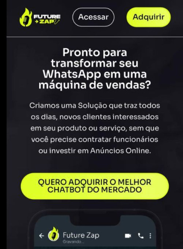 FUTURE ZAP MÁQUINA DE VENDAS